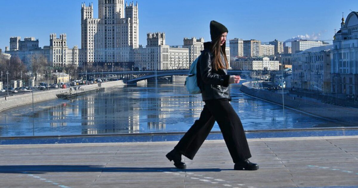 Москва в конце апреля