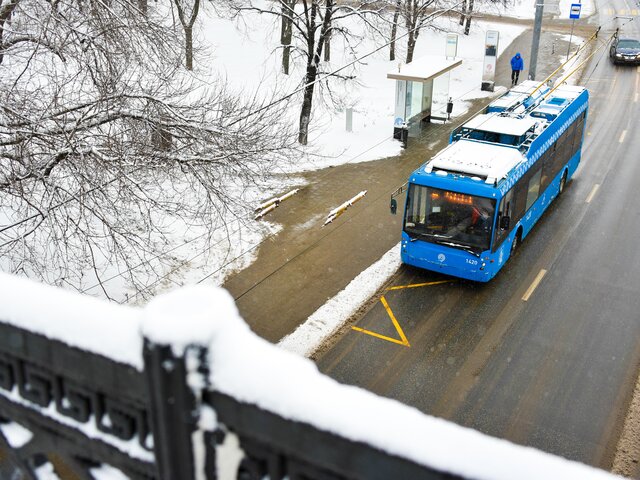 Музейный троллейбусный маршрут временно прекратит работу в Москве