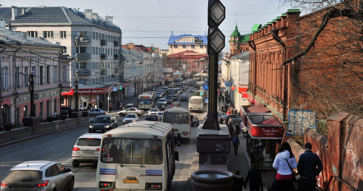 Изменение город. Транспорт Томск.