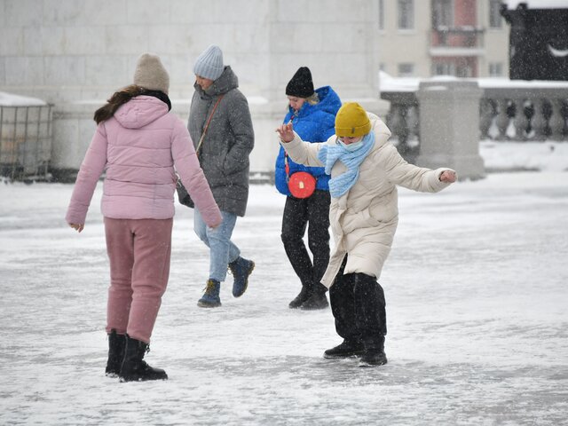 В Москве продлили желтый уровень погодной опасности из-за гололедицы