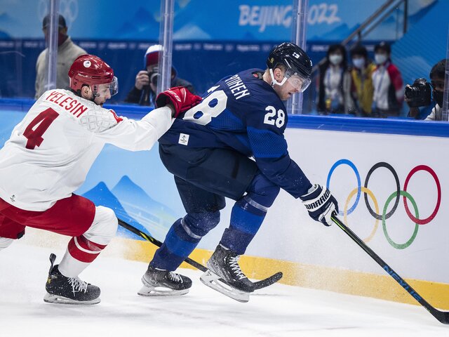 Российские хоккеисты стали серебряными призерами ОИ в Пекине