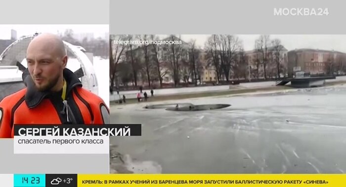 Карнизы в павшинской пойме