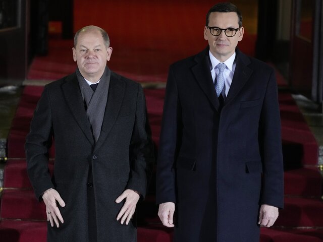Главы правительств Германии и Польши обсудили будущие санкции против Белоруссии