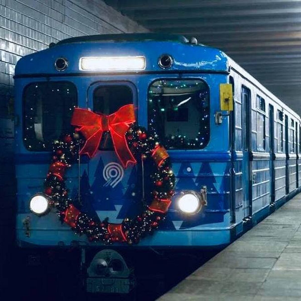 Новогодний поезд запустили на Таганско-Краснопресненской линии метро –  Москва 24, 24.12.2021