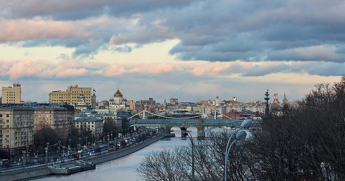 Какое сейчас атмосферное в москве