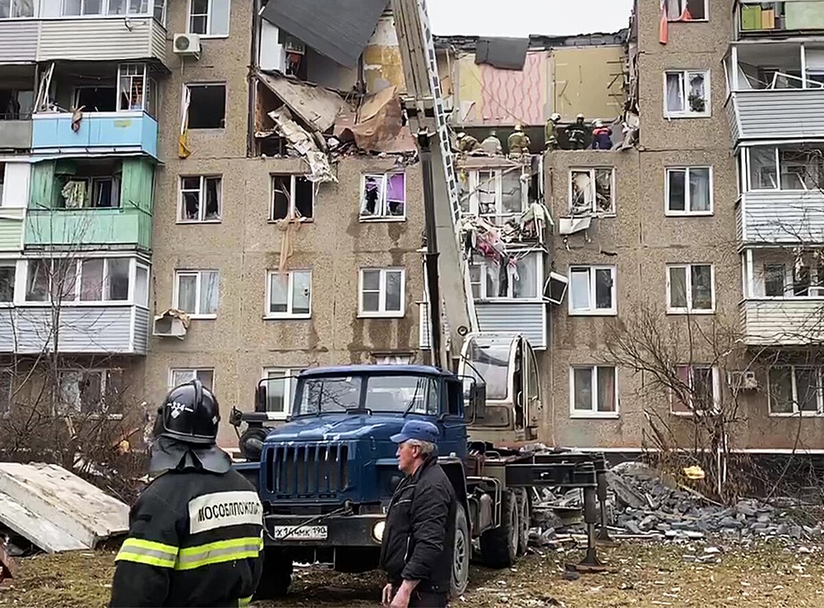 Прокуратура организовала проверку из-за взрыва газа в жилом доме в Ступине  – Москва 24, 11.04.2022