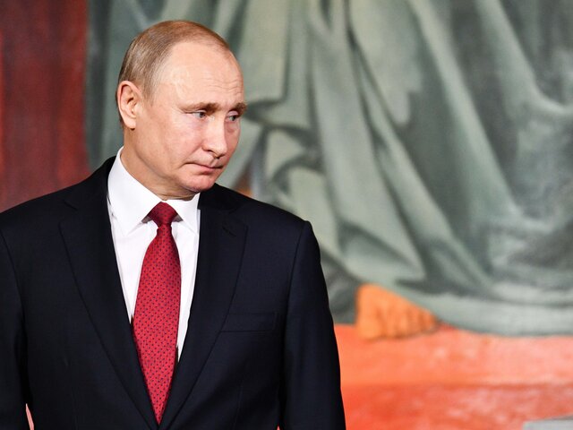 Песков сообщил о планах Путина посетить пасхальное богослужение