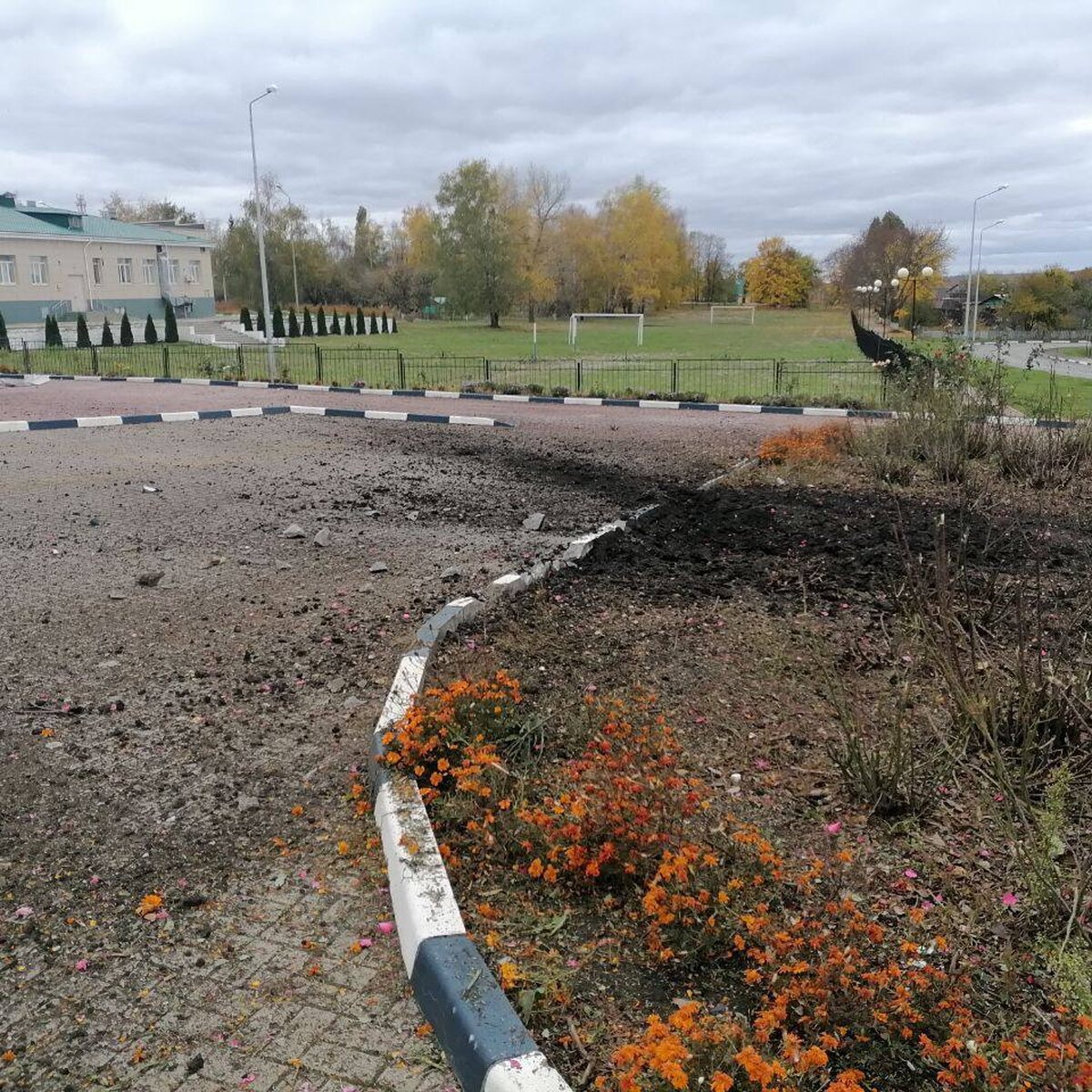 Село Красное в Белгородской области попало под обстрел – Москва 24,  28.10.2022