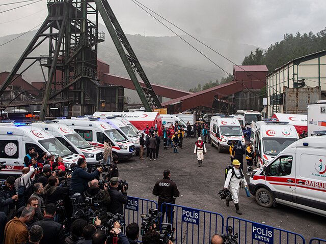 МВД Турции сообщило новые данные о погибших при взрыве на шахте в Турции