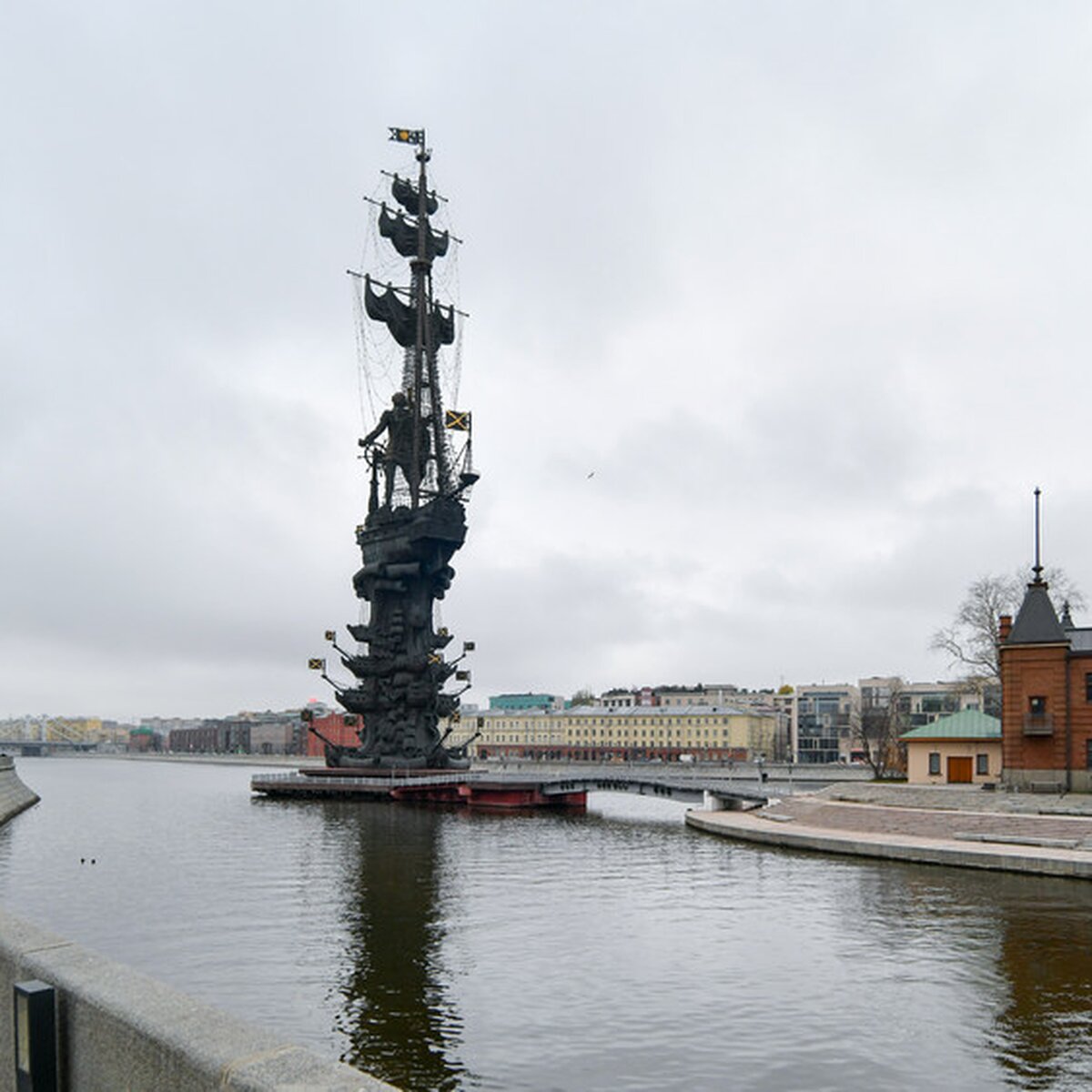 Строительство моста через десну