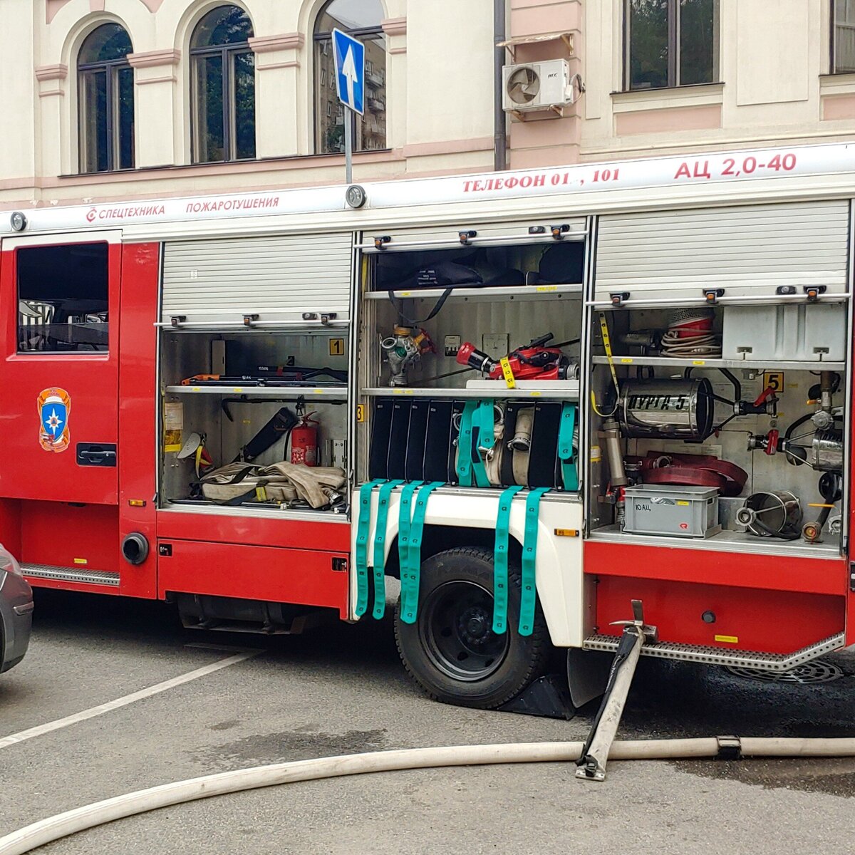 Пожар произошел в жилом доме на Бутырском Валу – Москва 24, 09.08.2022