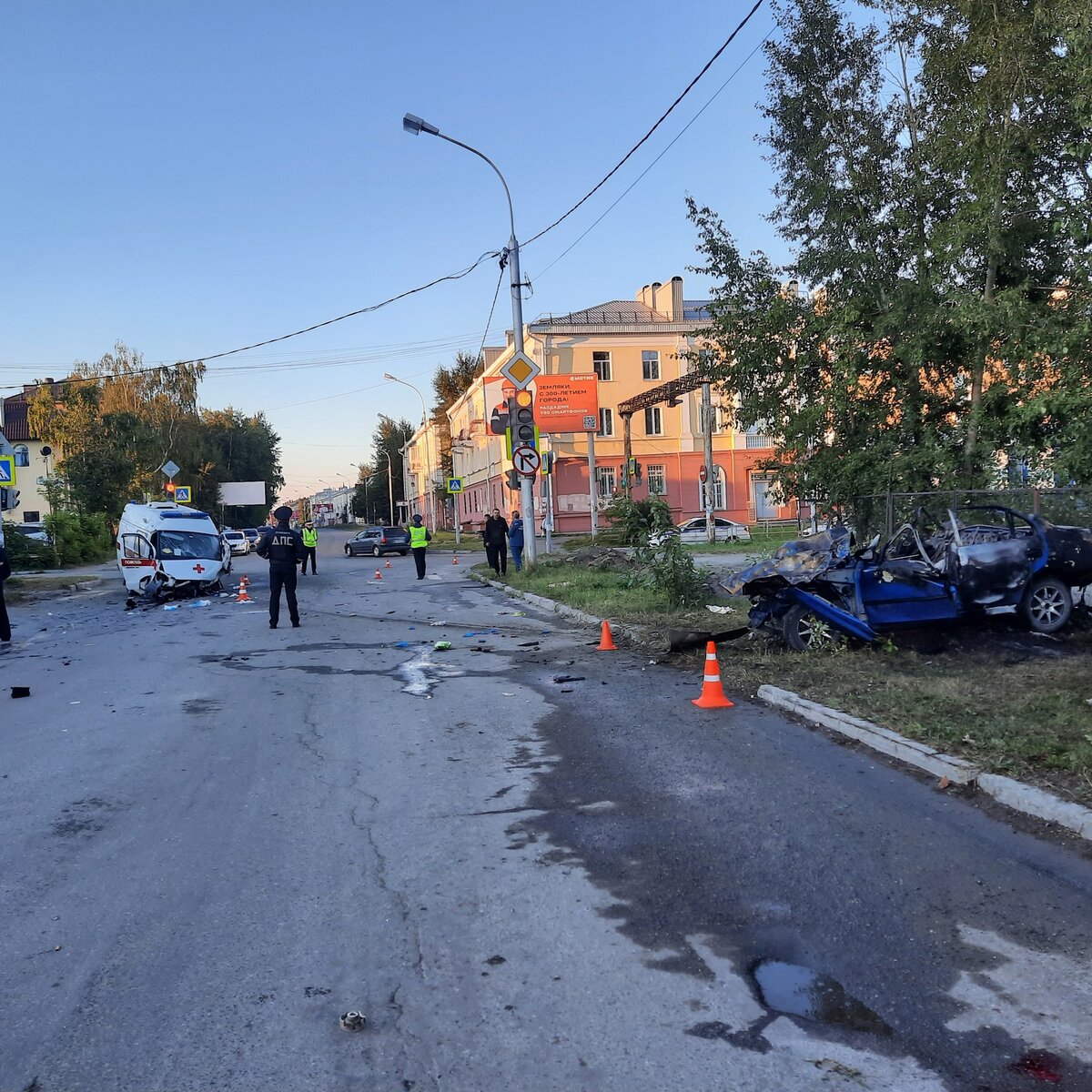 Пять человек погибли в ДТП с машиной скорой помощи в Нижнем Тагиле – СМИ –  Москва 24, 15.08.2022