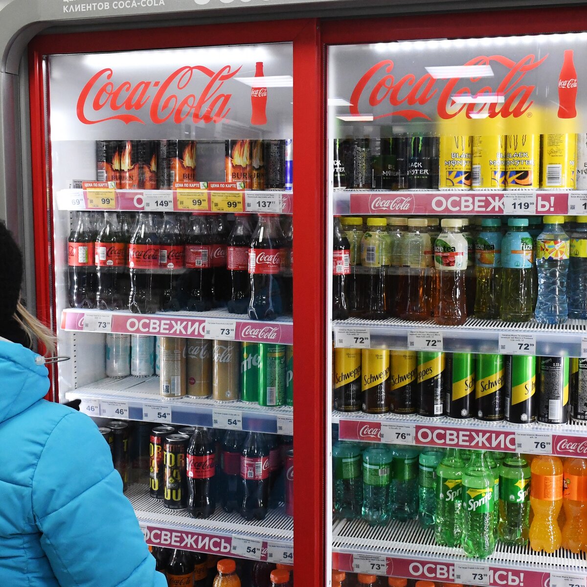 Coca-Cola и PepsiCo могут переименовать свои холодильники в магазинах РФ –  Москва 24, 14.09.2022