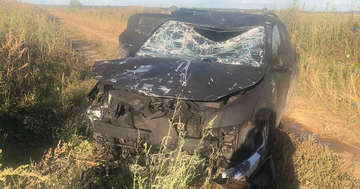 Затонувшая машина в Московской области