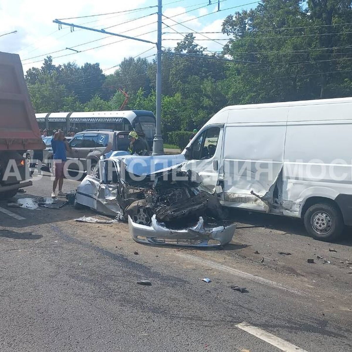 Движение по шоссе Энтузиастов затруднено после ДТП – Москва 24, 08.07.2022