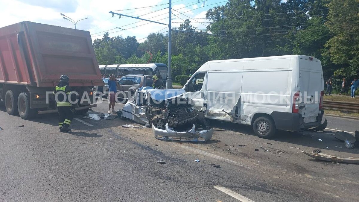 Движение по шоссе Энтузиастов затруднено после ДТП – Москва 24, 08.07.2022