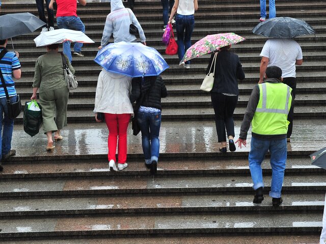 Москвичей ждет прохладная рабочая неделя с дождями