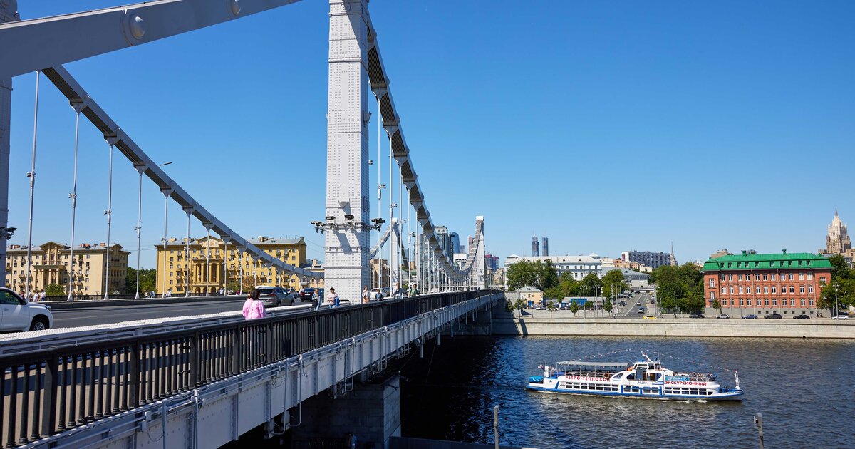 Крымский мост москва фотографии