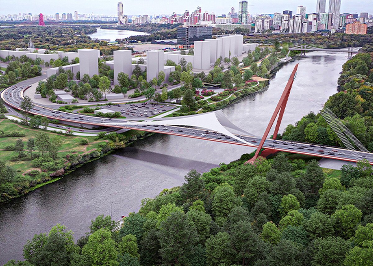 В районе Филевский Парк построят четыре моста через Москву-реку – Москва  24, 29.07.2022