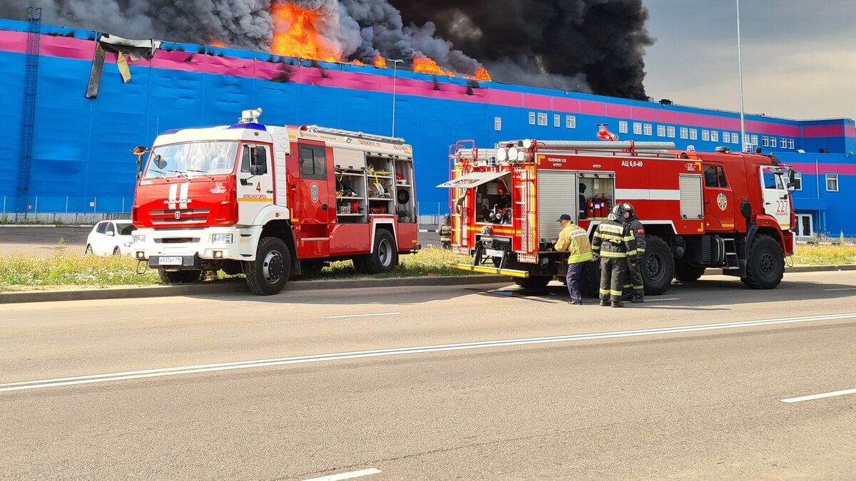 Эксперт по пожарной безопасности объяснил сложность тушения склада Ozon в  Подмосковье – Москва 24, 04.08.2022