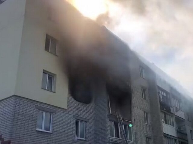 Взрыв газового баллона произошел в жилом доме в Нижегородской области