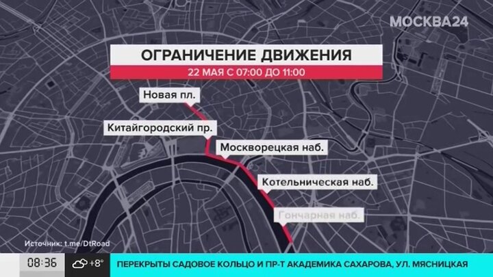 Выезды из москвы перекрыты