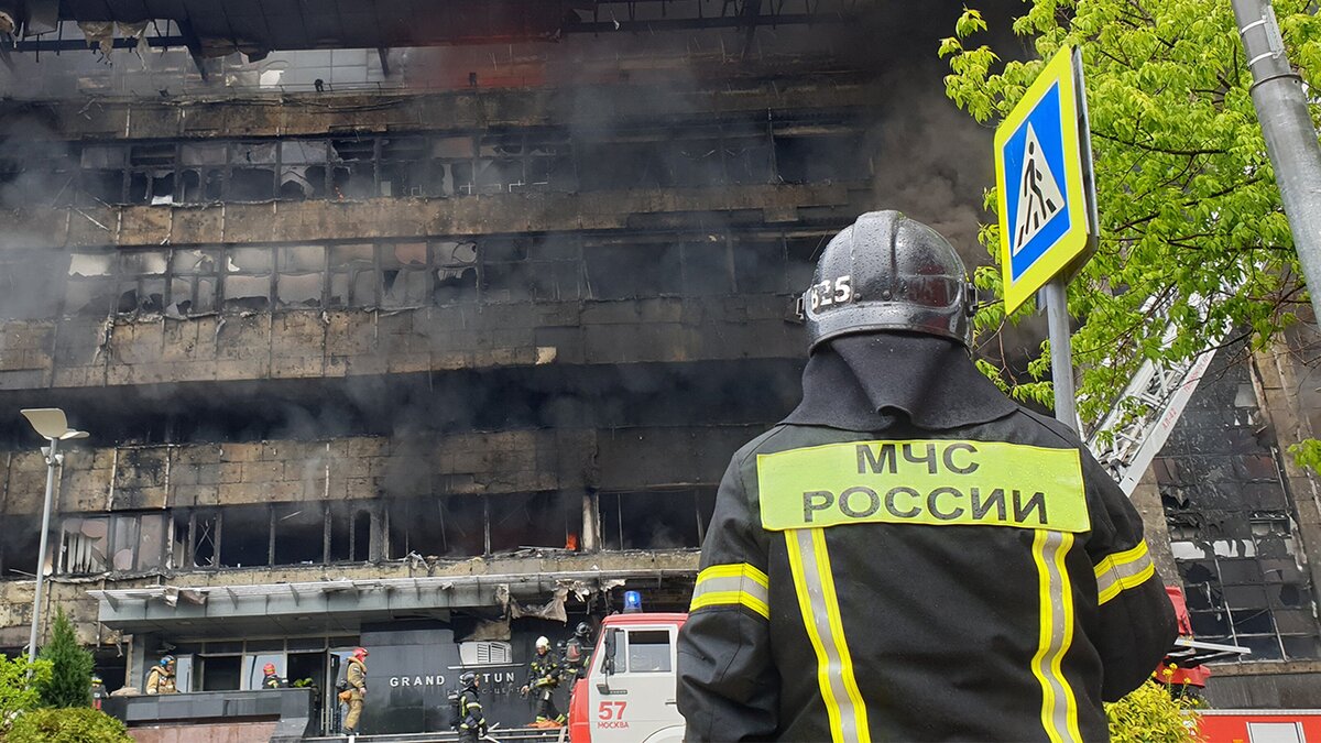 Что известно о пожаре в бизнес-центре на западе Москвы – Москва 24,  03.06.2022