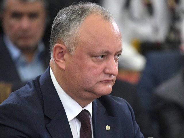 Генпрокуратура Молдавии предъявила экс-президенту Додону обвинения в превышении полномочий