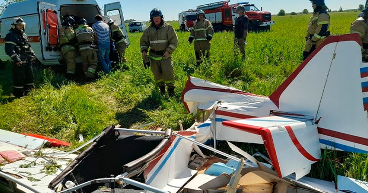 Крушение самолета в воду