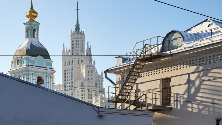 Самые интересные места на крышах Москвы