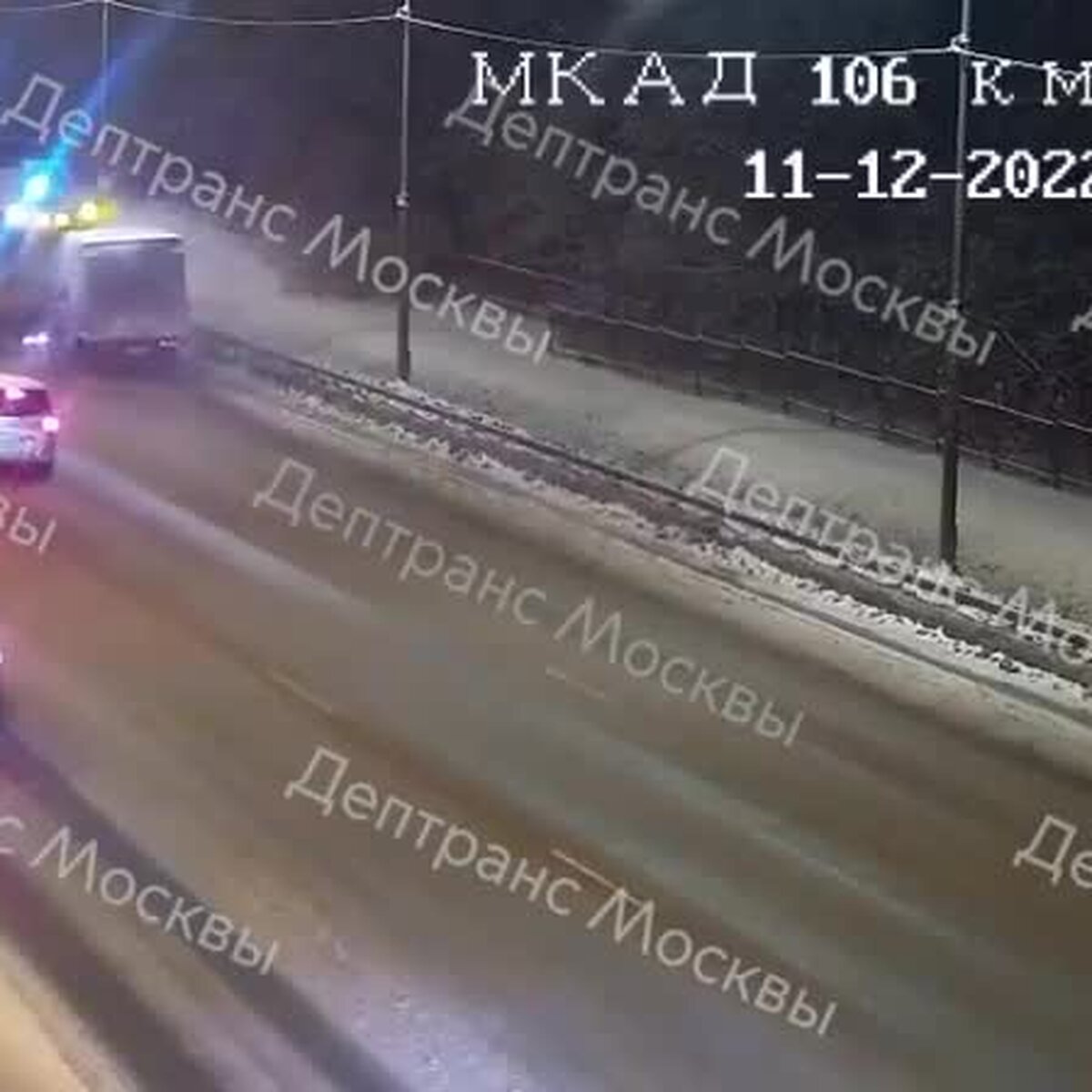 Движение на МКАД затруднено из-за ДТП – Москва 24, 11.12.2022