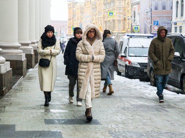 В Москве спрогнозировали мокрый снег с дождем
