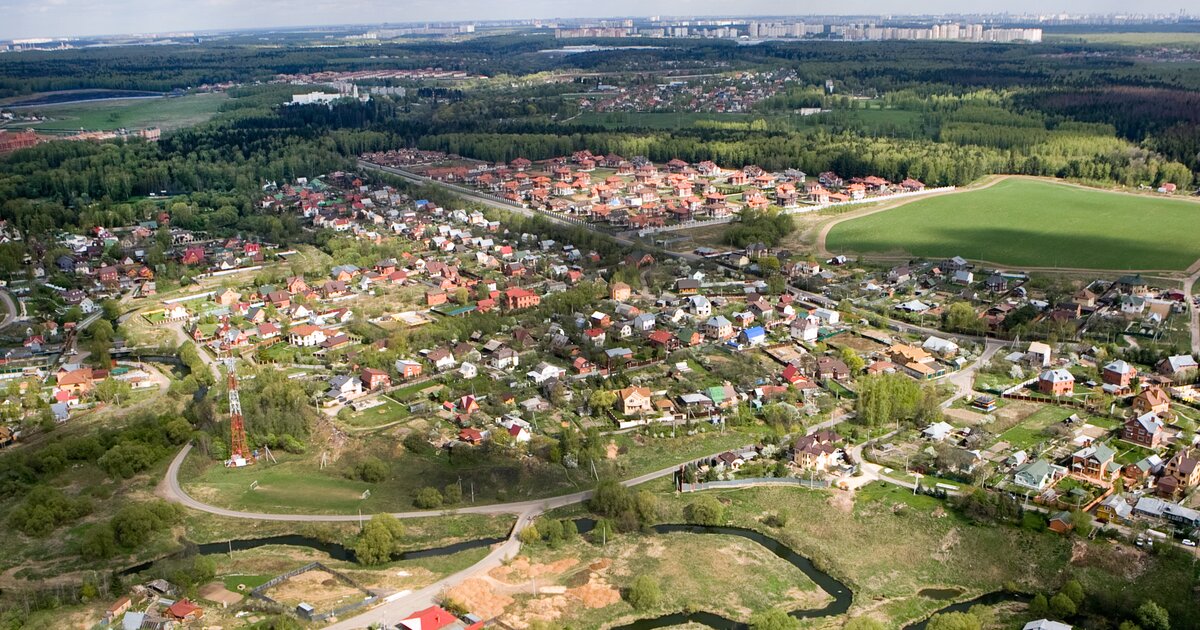 20 в подмосковье. Дачный поселок мэрии Москвы.