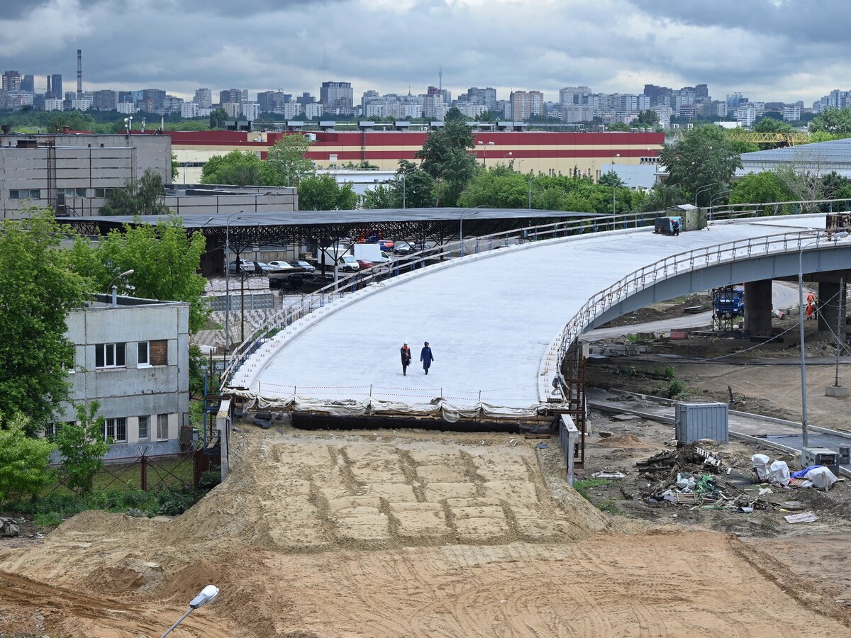 Сабуровский автомобильный мост в Москве откроют осенью 2023 года – Москва  24, 31.05.2023