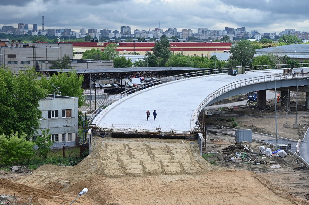 Сабуровский автомобильный мост в Москве откроют осенью 2023 года – Москва  24, 31.05.2023