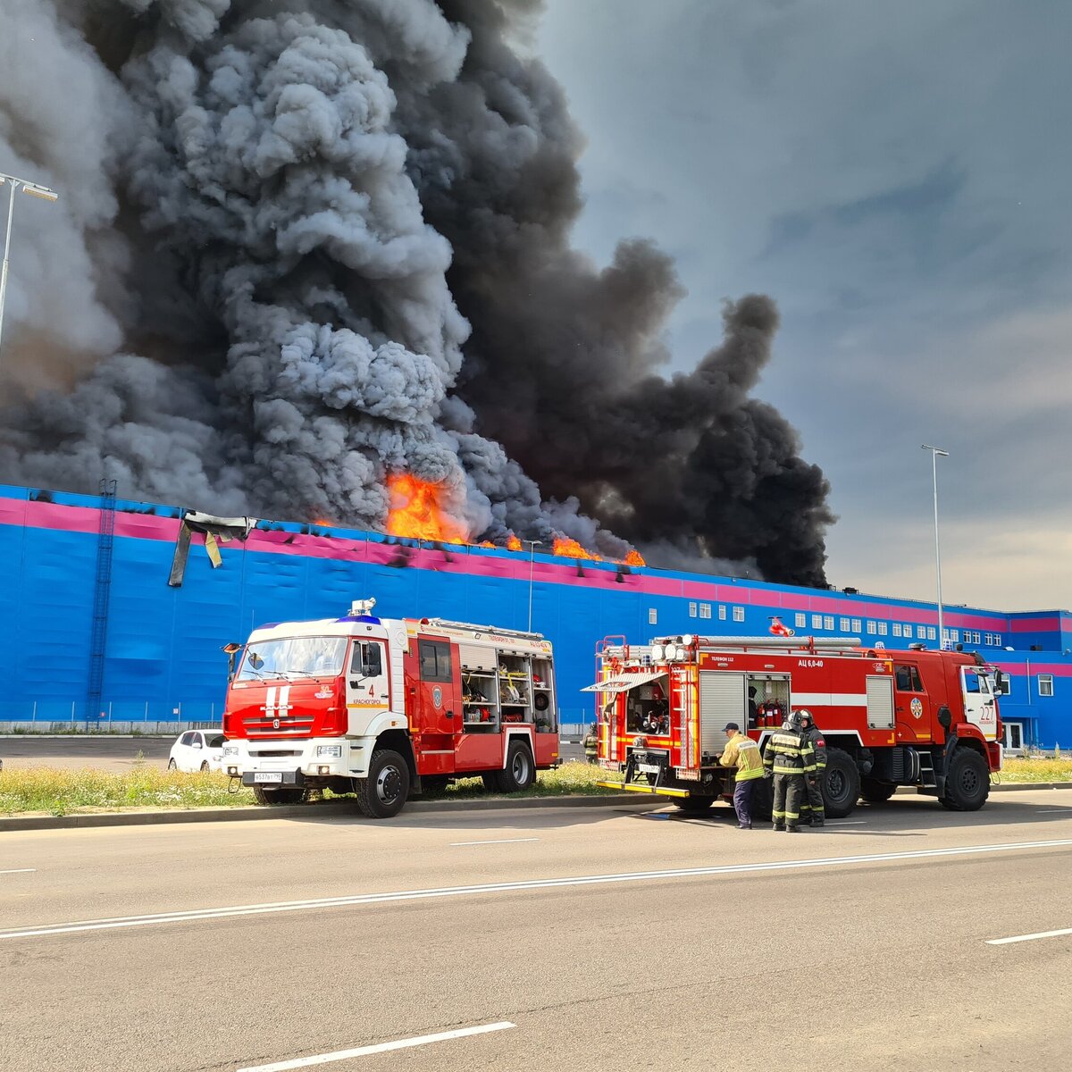 Склад Ozon восстановили после пожара в Истре – Москва 24, 05.06.2023