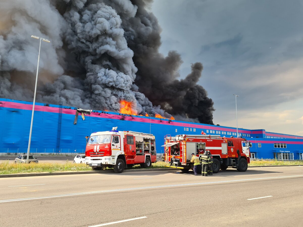 Склад Ozon восстановили после пожара в Истре – Москва 24, 05.06.2023