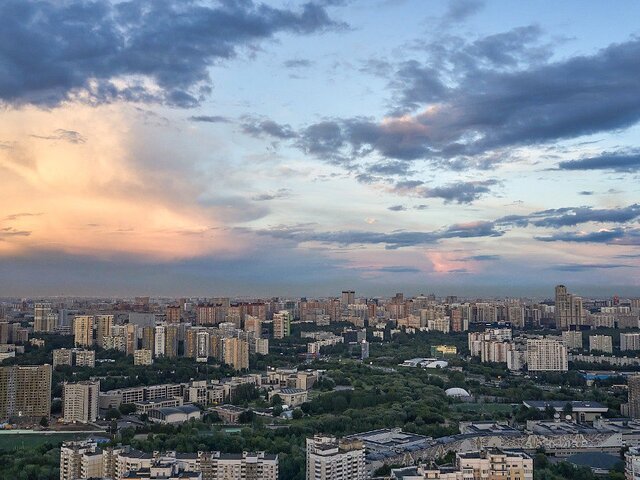 До плюс 16 градусов ожидается в Москве 4 июня