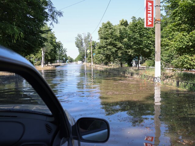 Жители Новокаховского округа получили предупреждения об угрозе затопления