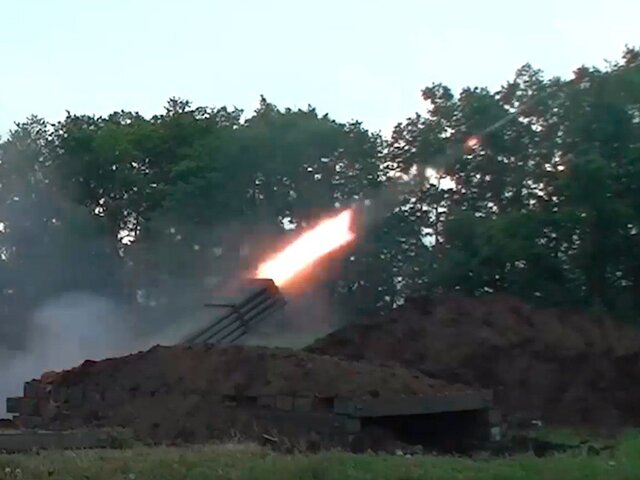 Система ПВО сработала по двум объектам над Белгородом