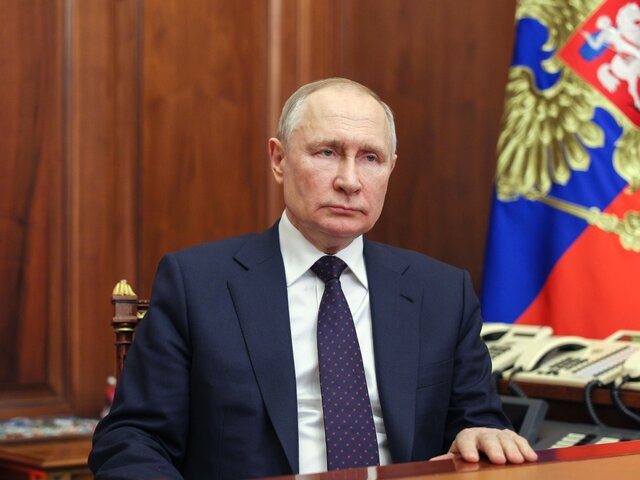 Путин поблагодарил Росгвардию за эффективную и добросовестную службу