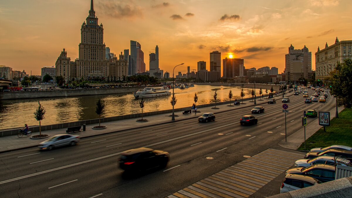 Завершился ремонт Краснопресненской набережной в центре Москвы – Москва 24,  02.05.2023