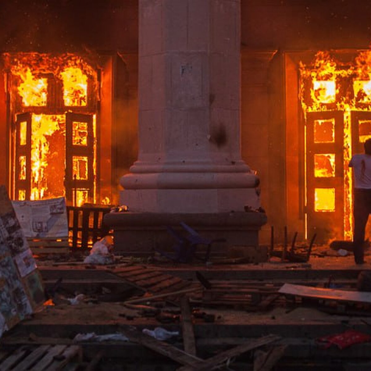 Глава ЛДПР предложил установить в Москве мемориал погибшим в одесском Доме  профсоюзов – Москва 24, 02.05.2023