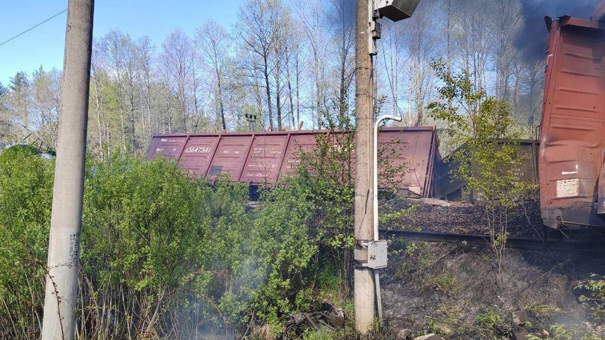 Сошедший из-за взрыва в Брянской области поезд был белорусским – Москва 24,  01.05.2023