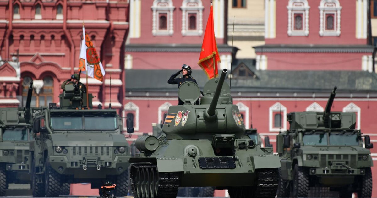 Московский Кремль парад Победы