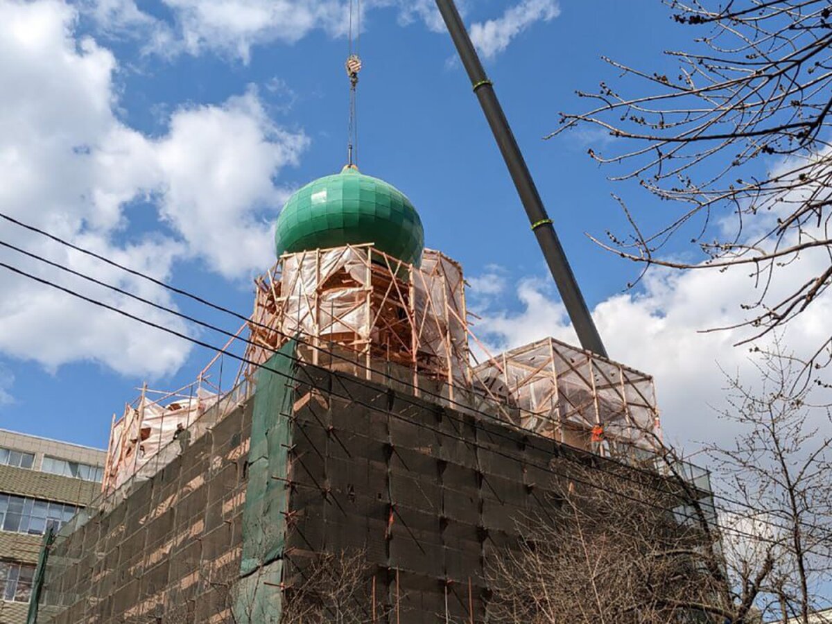 Три малые главки вернули на церковь Рождества Пресвятой Богородицы в  Бутырской слободе – Москва 24, 24.04.2023