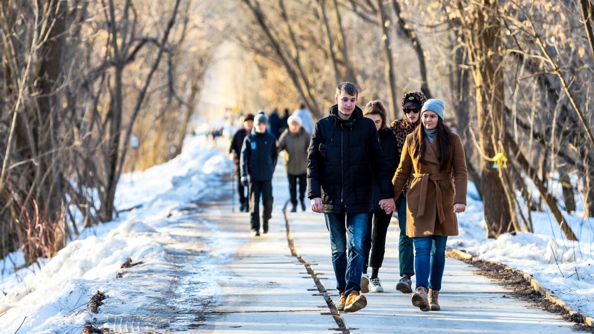 Температура в марте москва