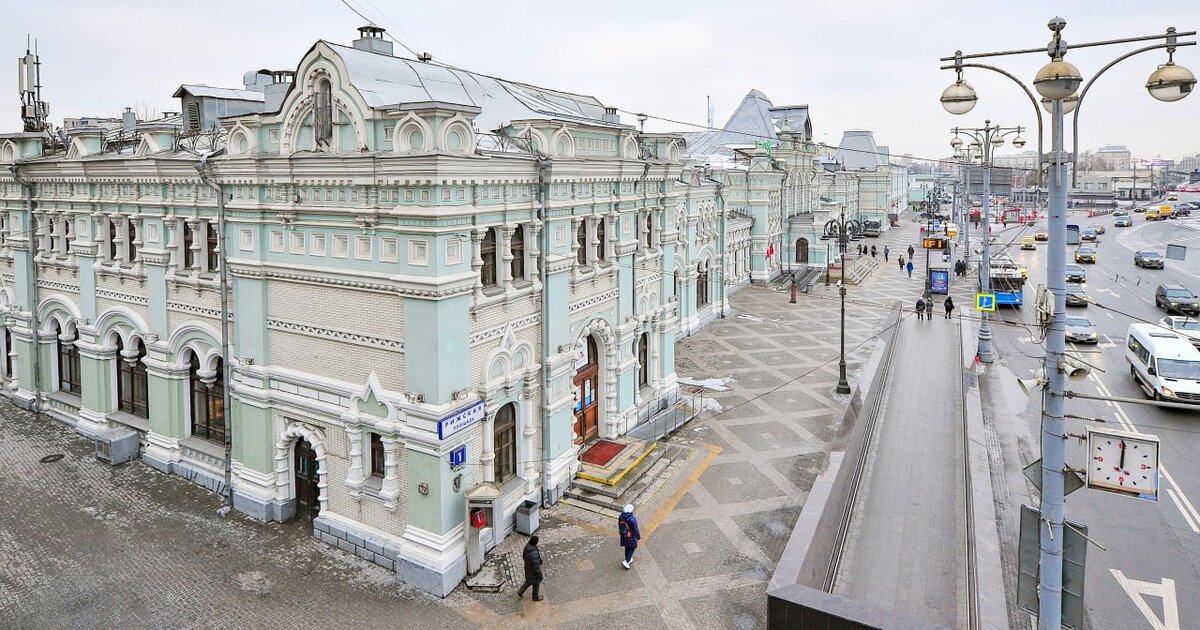 Рижский вокзал в москве