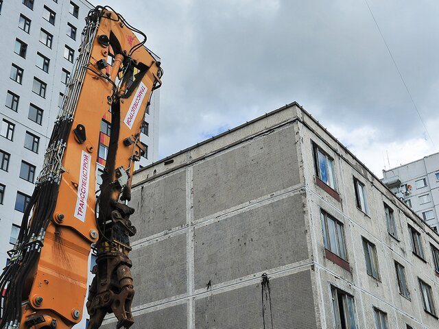 Около 70 расселенных по реновации домов в Москве демонтируют в I полугодии