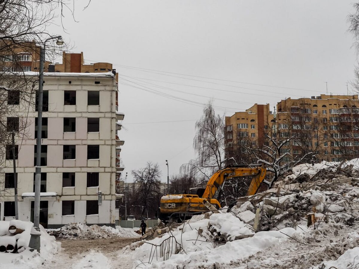 снос пятиэтажек в москве